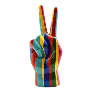 Interior Illusions Plus Jumbo Xxl Graffiti Peace Sign Tabletop