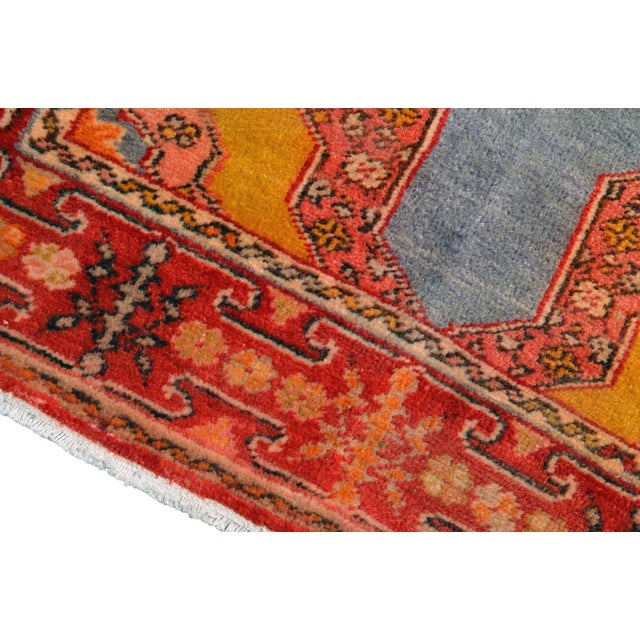 Early 20th Century Antique Turkish Rug - 3'7" X 6'3" For Sale - Image 10 of 14