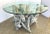 Mid-Century Modern Mid-Century Modern Driftwood Center Table Round Glass Top For Sale - Image 3 of 13