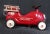 Vintage toddlers Radio Flyer ride-on toy, Engine #9 in red. Minor age appropriate wear to the truck.