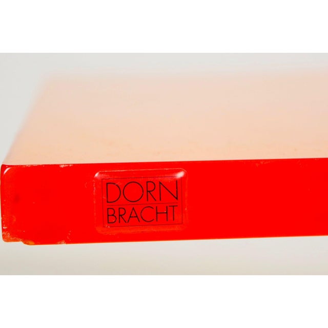 Plastic Luxury Plexiglas Lounger in Orange by Jean-Marie Massaud, 1990s For Sale - Image 7 of 9