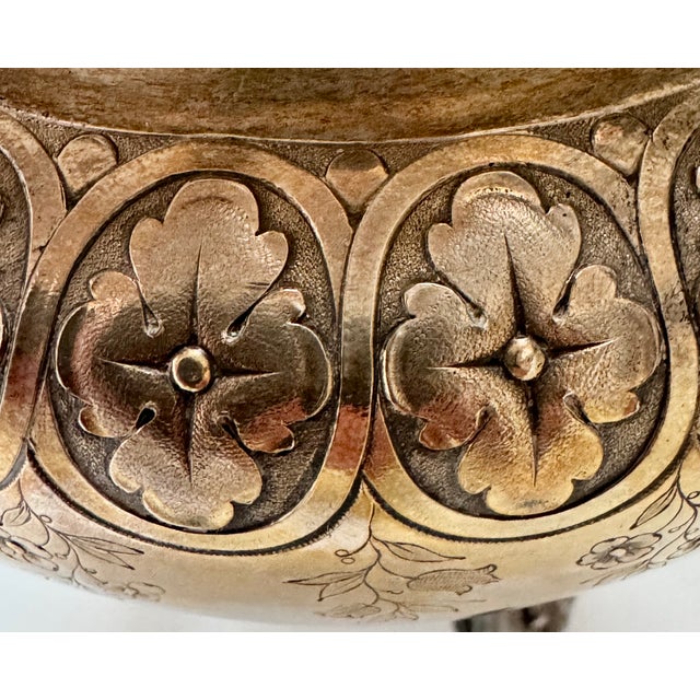 Russian Imperial Baronial Heraldic Silver Service from Odiot Paris, Set of 7 For Sale - Image 15 of 18