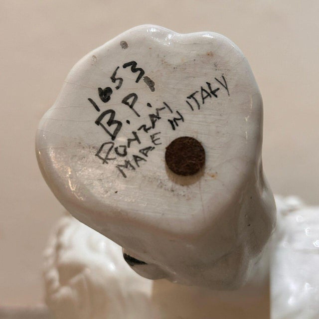 Ceramic Roaring Lion by Giovanni Ronzan, 1950s For Sale - Image 9 of 10