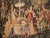 This is a tapestry which is 5' 11 X 4' 1 ft. This medieval scene depicts a concert near a fountain. The background is...