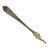 1930s Stieff Sterling Silver Corsage Repoussé Pattern Butter Pick For Sale