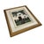 A charming vintage original painting signed “Carmen”, depicting the façade of a country house surrounded by lush greenery...