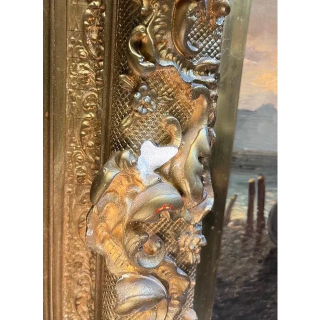 Konstantin Stoitzner, Fishermen, Oil on Canvas, Framed For Sale - Image 16 of 18