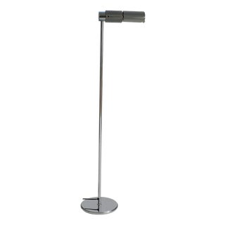 Haloprofil 878HR Floor Lamp in Silver by Viktor Frauenknecht for Swiss Lamps, 1960s For Sale