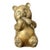 Vintage Brass Bronze Lucky Bamboo Panda Statue Sculpture Figure For Sale