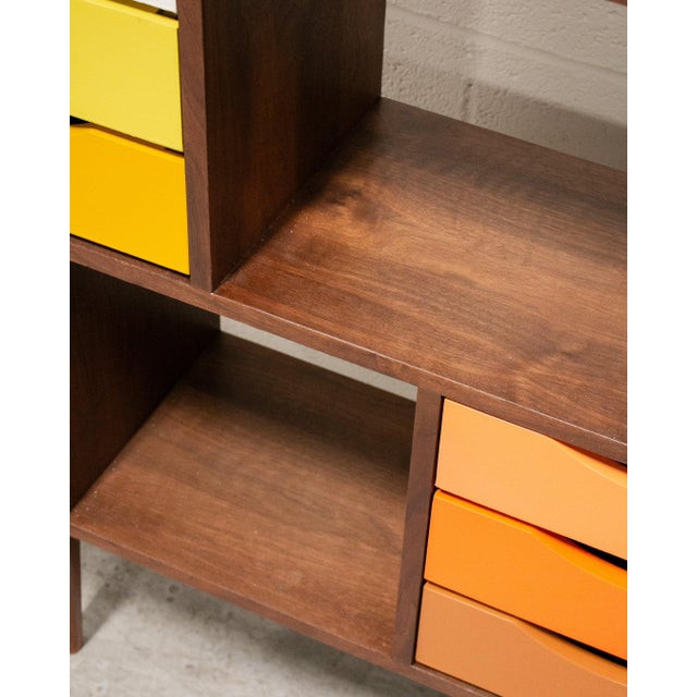 Shelly Color Block Bookcase For Sale - Image 12 of 12