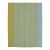 Rug & Kilim’s Custom Contemporary Rez Kilim in Green and Blue Stripes For Sale