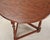 Ralph Lauren Country English Style Walnut Cricket Pub Table For Sale - Image 10 of 18