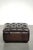 English Chesterfield Cowhide Ottoman with Colors For Sale - Image 4 of 10