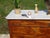 Louis Philippe Commode in Walnut and White Marble, 1850s For Sale - Image 4 of 18