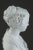 19th Century Biscuit Young Woman With Flowers Statuette For Sale - Image 10 of 18