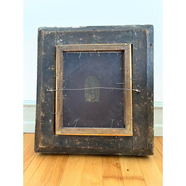 Antique Seaside Oil Painting, C. 1845 For Sale - Image 13 of 15