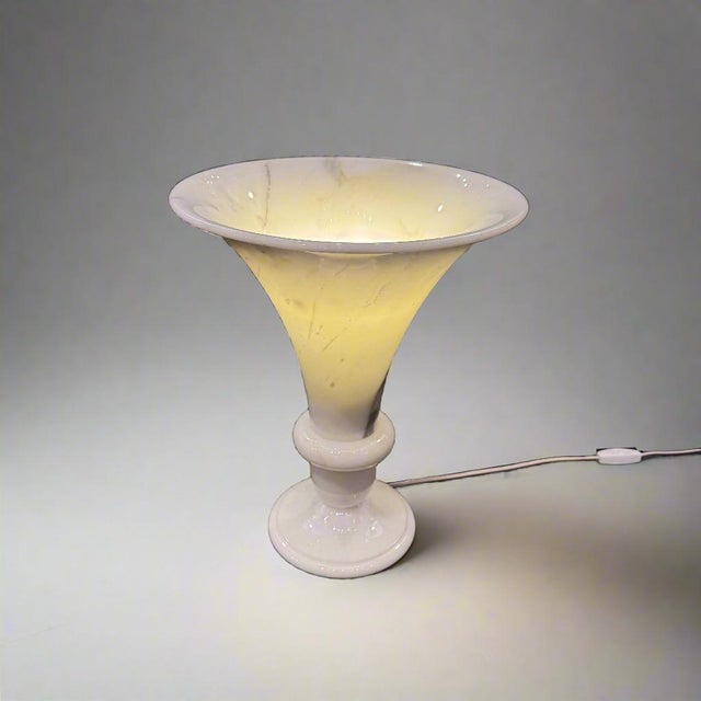 1970s Pair of Polished Marble Table Lamps For Sale - Image 11 of 18
