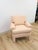 Drexel Heritage Vintage Drexel Heritage Pink Upholstered Armchair Post Modern, Hollywood Regency For Sale - Image 4 of 10