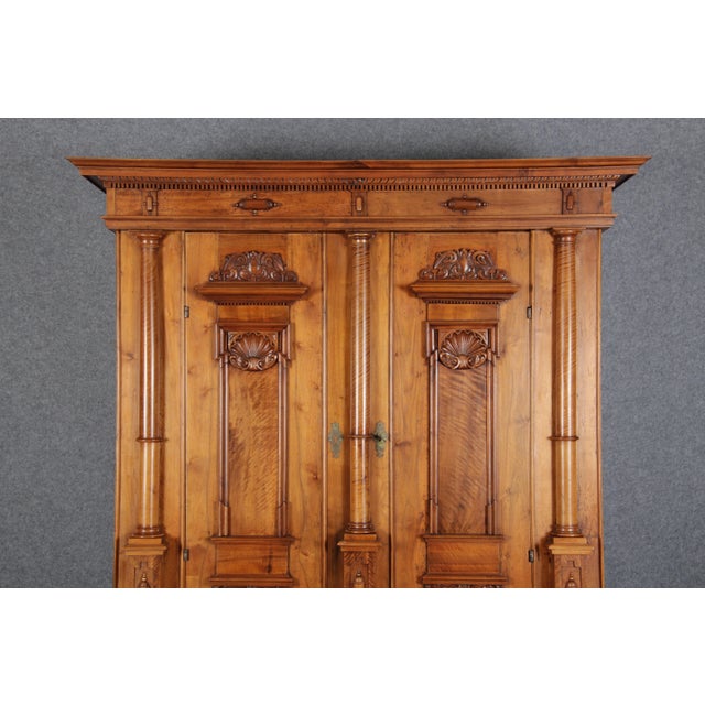 17th Century Antique Baroque Cabinet, 1680 For Sale - Image 5 of 18