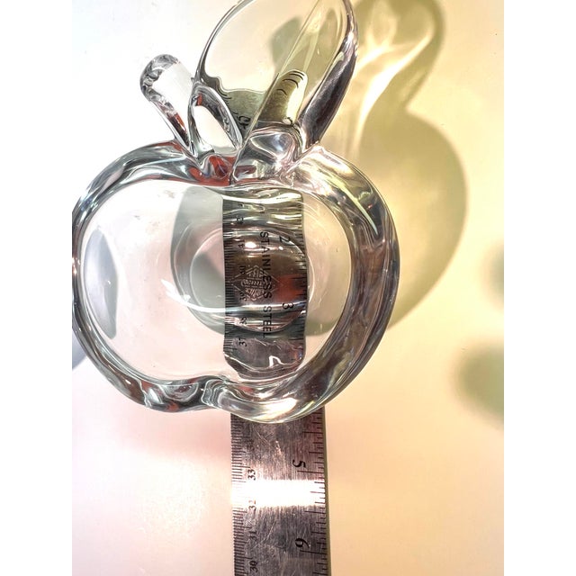 Pair of Late 20th Century Art Vannes French Crystal Fruit Bowls For Sale - Image 9 of 9