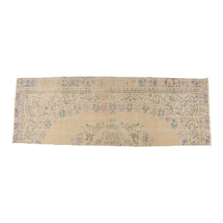 Vintage Anatolian Hallway Runner Rug For Sale