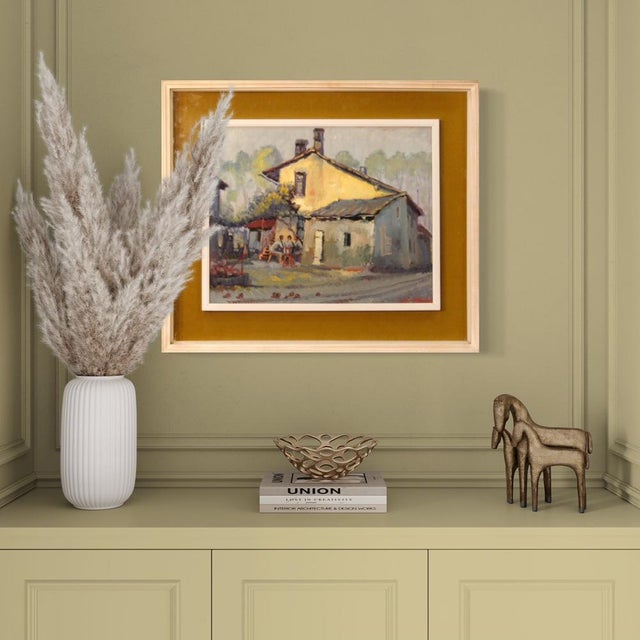 Italian Artist, Popular Scene, Oil on Board, 1970, Framed For Sale - Image 6 of 16