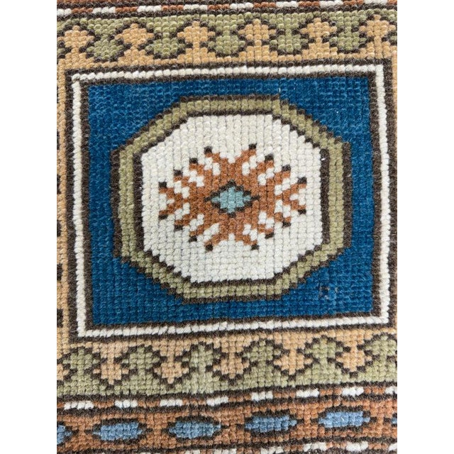 Turkish Yastik Rug 1'7" x 1'3" #23788 Explore a curated collection of hallway runners, wool rugs, and handmade...