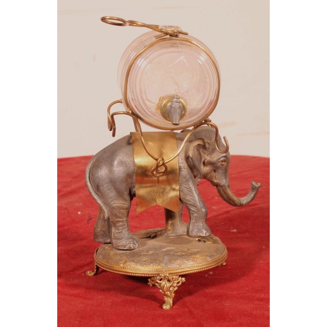 19th Century Napoleon III Elephant Liquor Cabinet For Sale - Image 6 of 12