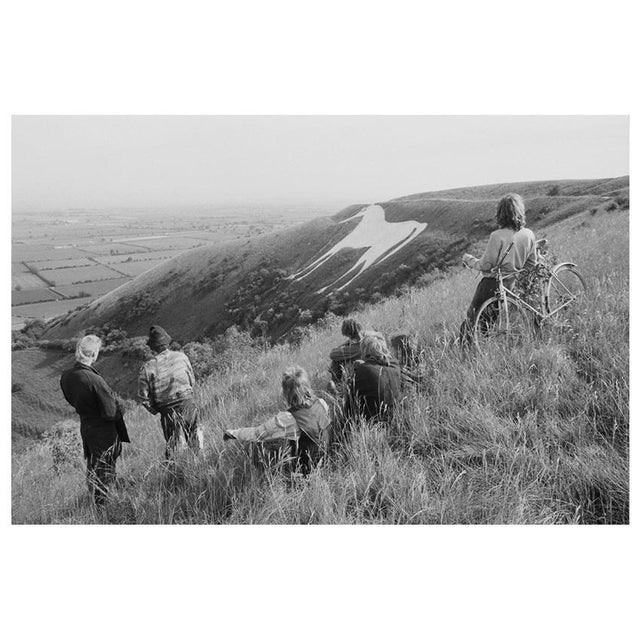 'Westbury White Horse' Unframed Archival Pigment Print For Sale