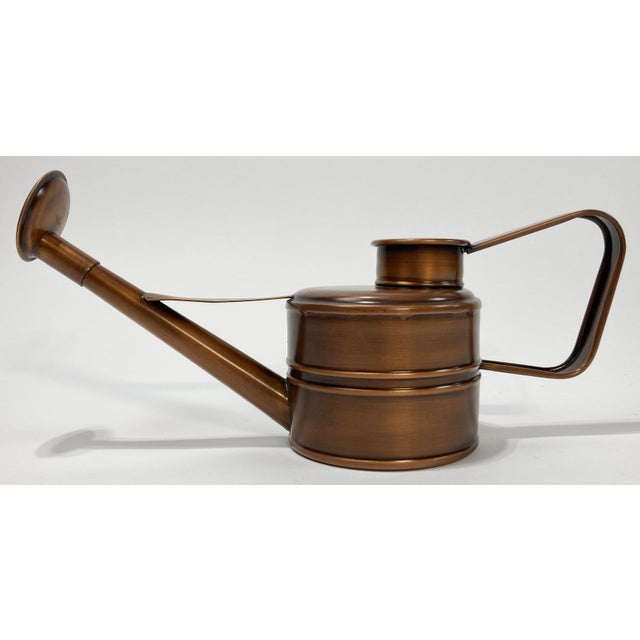 Vintage Smith and Hawken Bronzed Copper Watering Can Chairish