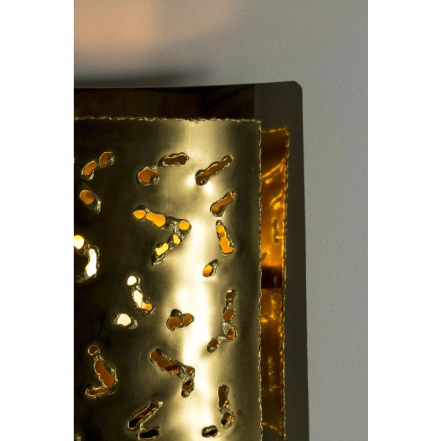 Copper Brass Wall Lamp from Boréns For Sale - Image 8 of 10