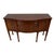 Hepplewhite Vintage Mahogany Bow Front Buffet Server Hepplewhite Style Sideboard For Sale - Image 3 of 18