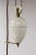 French Counter Weight Ceiling Lamp in Glass, 1900s For Sale - Image 6 of 9