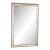 Antique Weathered Silverleaf Mirror For Sale