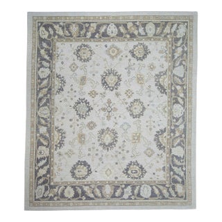 Turkish Oushak Rug 13'1" x 15'2" #20303 For Sale