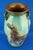 Brown Large Futuristic Modern Majolica Vase with Horses Relief by Umberto Ghersi, Albisola, Italy, 1950s For Sale - Image 8 of 18