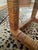 Wood Vintage Tall Rattan Plant Stand For Sale - Image 7 of 9