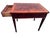 Late 20th Century Hekman Crotch Mahogany Side Table For Sale In New York - Image 6 of 18