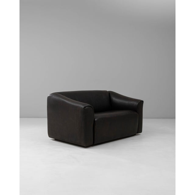 Mid-Century Modern 1960s Swiss Leather Sofa Ds 47 By De Sede For Sale - Image 3 of 18