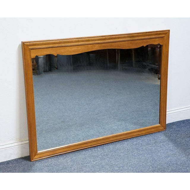 SPRAGUE & CARLETON Solid Hard Rock Maple Colonial Early American 48" Mirror 210-B150 601-88 33.5" High 48" Wide 1" Deep We...