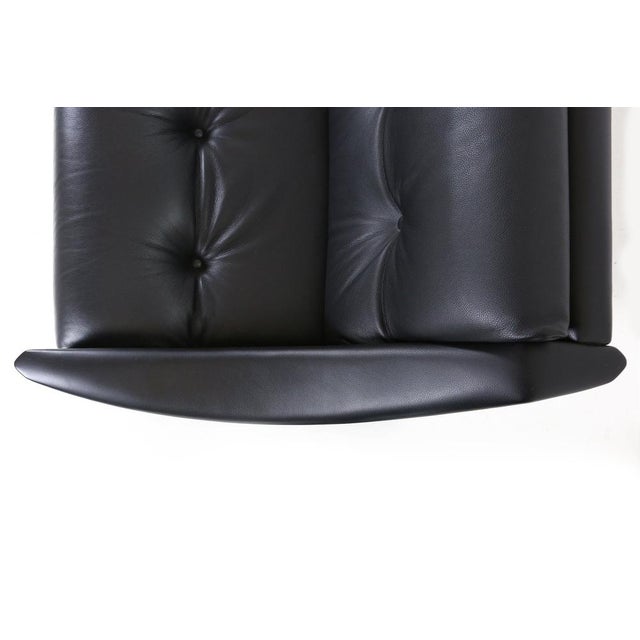 Black Dezza Two-Seater Sofa by Gio Ponti for Poltrona Frau, 2011 For Sale - Image 8 of 14