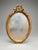 French Rococo Style Oval Mirror For Sale - Image 4 of 4