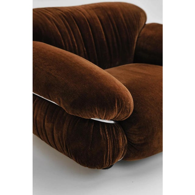 Sesann Lounge Chair by Gianfranco Frattini for Cassina, 1970s For Sale - Image 6 of 10
