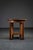 Hague School Side Table in Wood by Jan Brunott, 1920s For Sale - Image 4 of 13