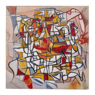 Giorgio Lo Fermo - Mosaic - Oil Paint - 2019 For Sale