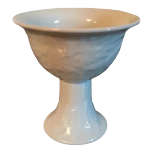 19th Century Chinese Blanc de Chine Porcelain Footed Wine Cup