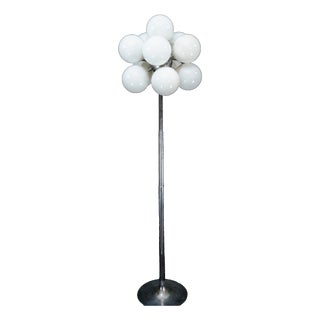 Vintage Italian Space Age Floor Lamp by Reggiani, 1960s For Sale