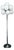 Vintage Italian Space Age Floor Lamp by Reggiani, 1960s For Sale