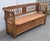 Pine and Oak Storage Bench or Settle For Sale - Image 4 of 17