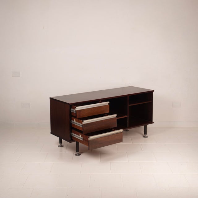 Low Pythagoras Dresser by Renato Venturi and Ennio Fazioli for MIM, 1960 For Sale - Image 6 of 18
